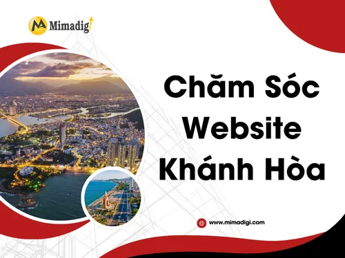 Chăm sóc website Khánh Hoà