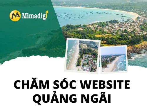 Chăm sóc website Quảng Ngãi