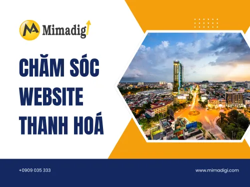 Chăm sóc website Thanh Hoá