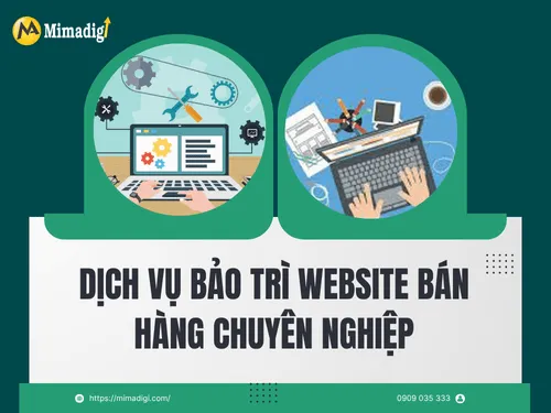 Dịch vụ bảo trì website bán hàng chuyên nghiệp