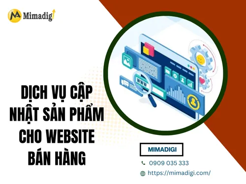 Product Update Service for E-commerce Websites