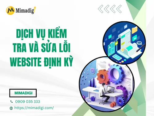 Dịch vụ kiểm tra và sửa lỗi website định kỳ