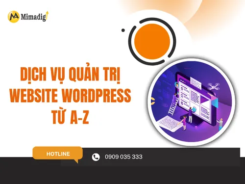Dịch vụ quản trị website WordPress từ A-Z