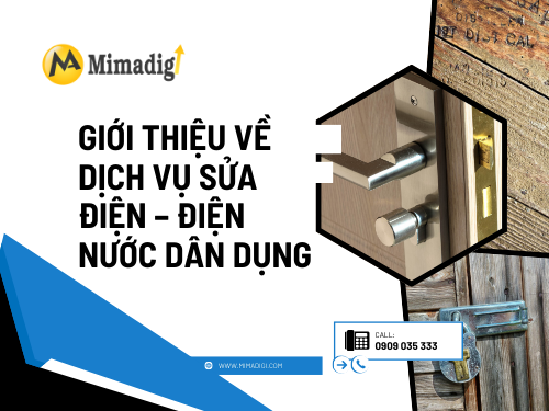 Thiết kế website thợ điện dân dụng – sửa điện nước