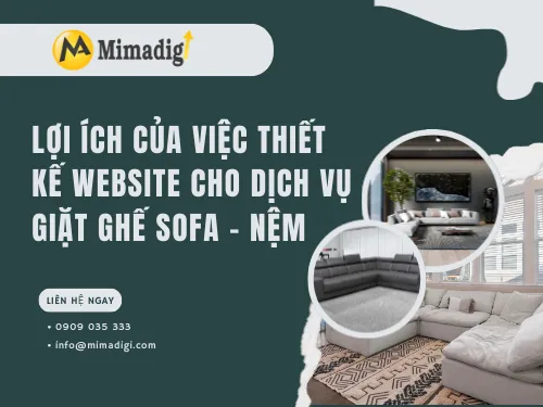 Website Design for Sofa and Mattress Cleaning Services