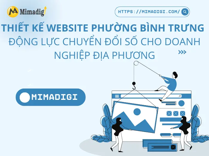 Thiết kế website Phường Bình Trưng
