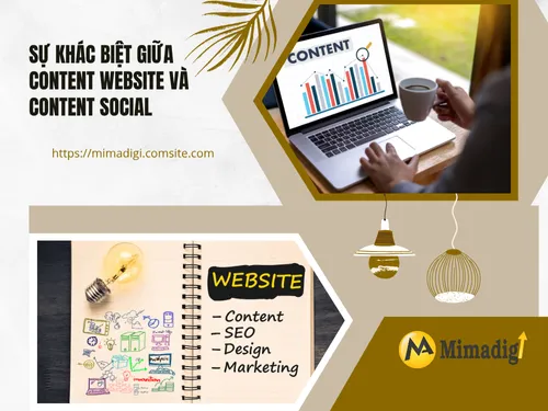 Sự khác biệt giữa Content Website và Content Social