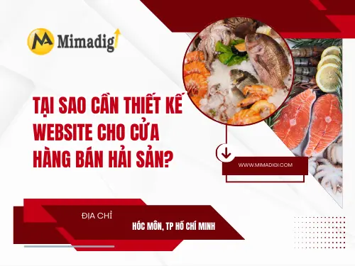 Online Seafood Website Design in Vung Tau