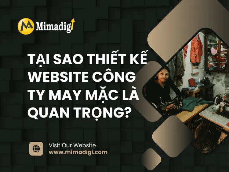 Thiết kế website công ty may mặc