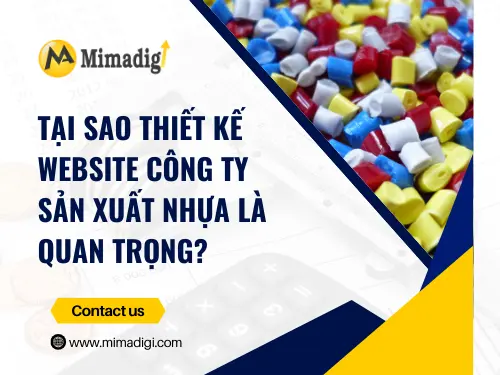 Thiết kế website công ty sản xuất nhựa