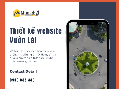 Thiết kế website Vườn Lài