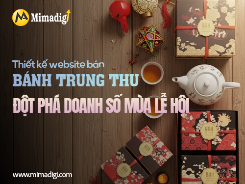 Thiết kế website bán bánh trung thu