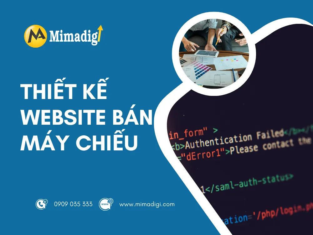 Thiết kế website bán máy chiếu