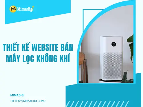 Air Purifier Website Design
