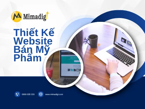 Thiết kế website bán mỹ phẩm