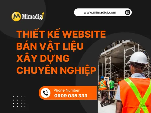 Thiết kế website bán vật liệu xây dựng