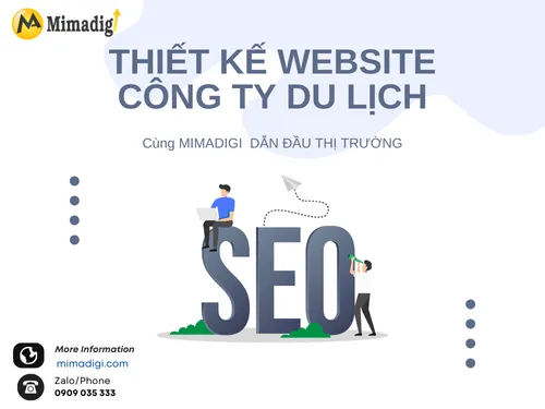 Thiết kế website công ty du lịch