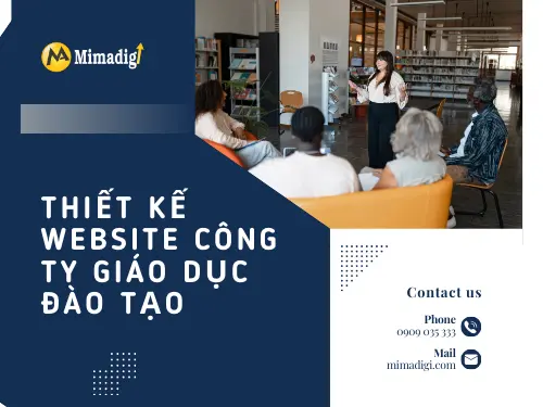 Thiết kế website công ty giáo dục – đào tạo