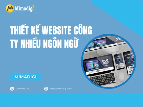 Multilingual company website design