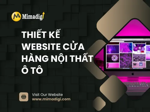 Thiết kế website cửa hàng nội thất ô tô