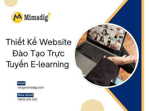 Thiết kế website đào tạo trực tuyến E-learning