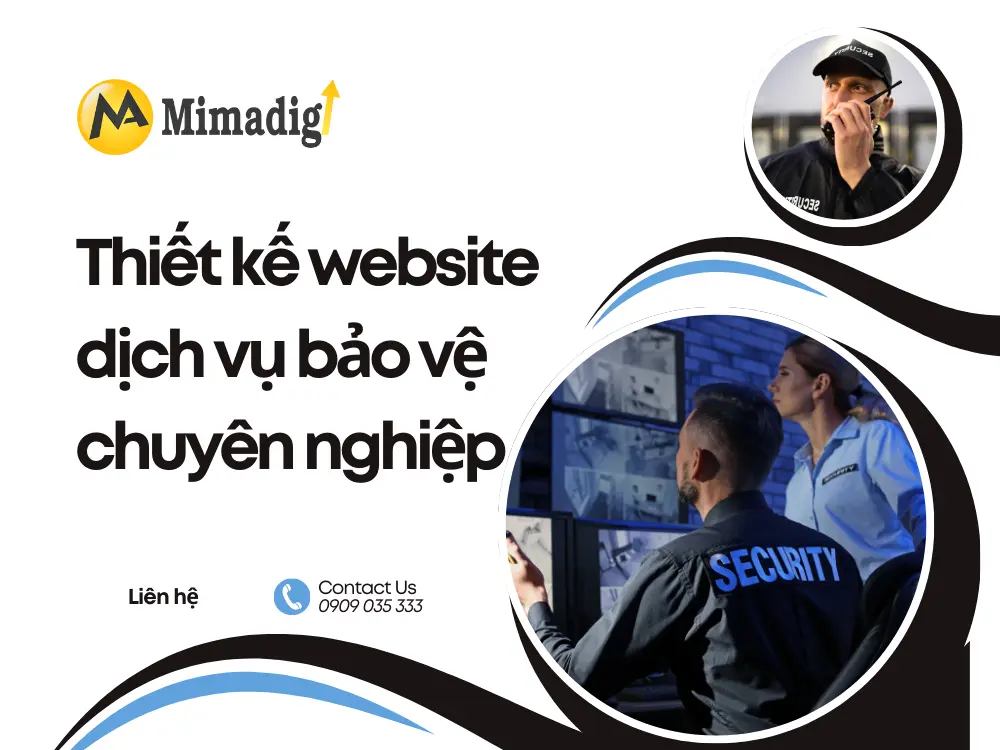 Professional Security Services Website Design