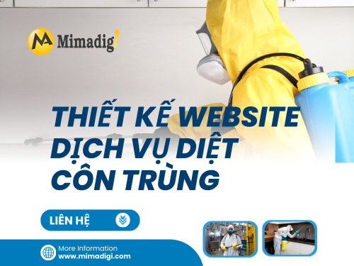 Thiết kế website dịch vụ diệt côn trùng