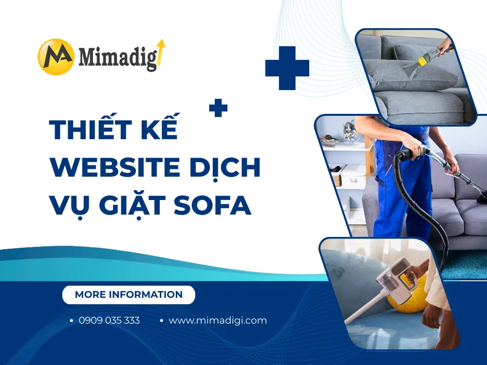 Sofa Cleaning Service Website Design