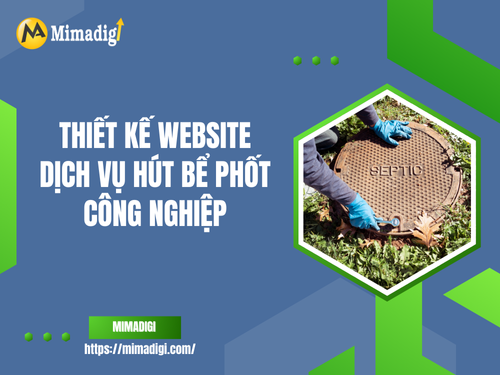 Thiết kế website dịch vụ hút bể phốt công nghiệp