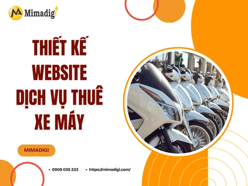 Motorbike Rental Service Website Design