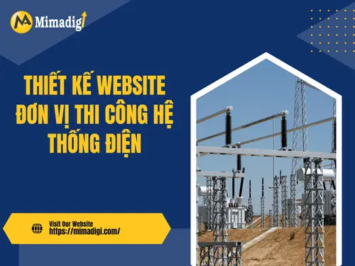 Electrical System Construction Unit Website Design