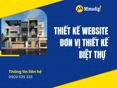 Villa Design Company Website