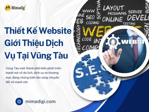 Thiết kế website giới thiệu dịch vụ tại Vũng Tàu