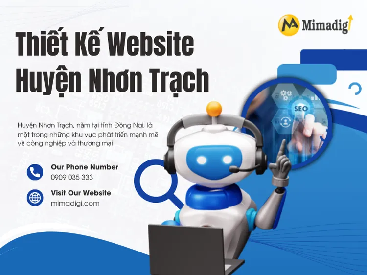 Nhon Trach District Website Design