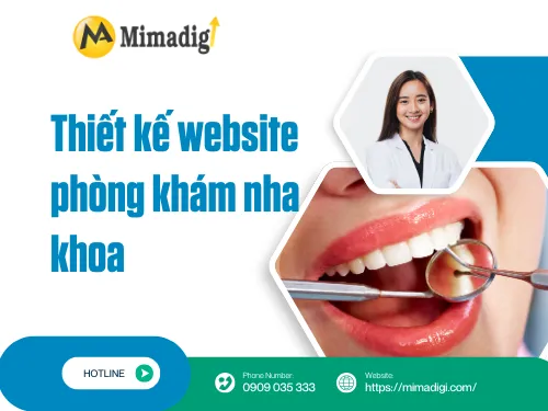 Thiết kế website phòng khám nha khoa