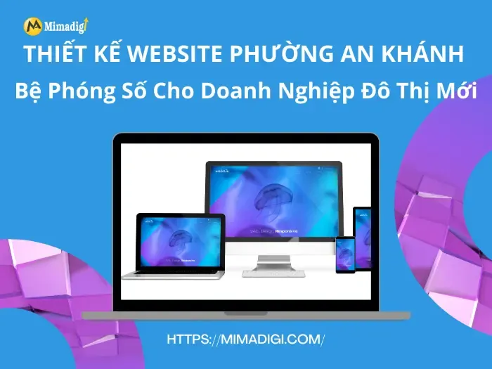 Thiết kế website phường An Khánh