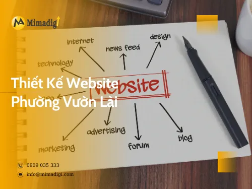 Thiết kế website Phường Vườn Lài tại TP.HCM