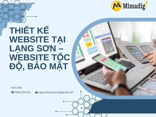 Thiết kế website tại Lạng Sơn – Website tốc độ, bảo mật