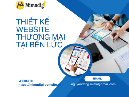 Thiết kế website thương mại tại Bến Lức
