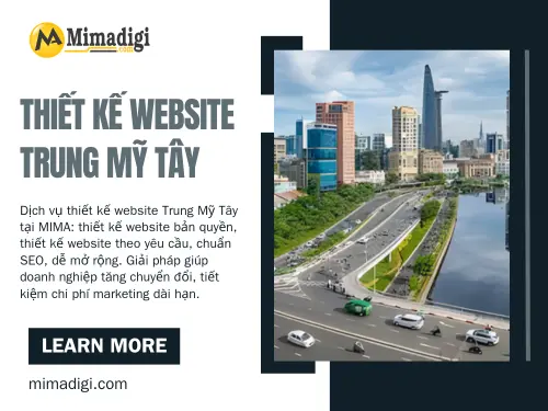 Trung My Tay Website Design 