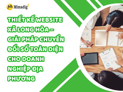 Website design in Long Hoa Commune