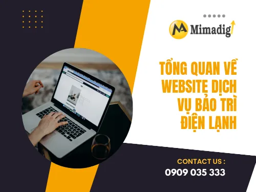 Thiết kế website dịch vụ bảo trì điện lạnh