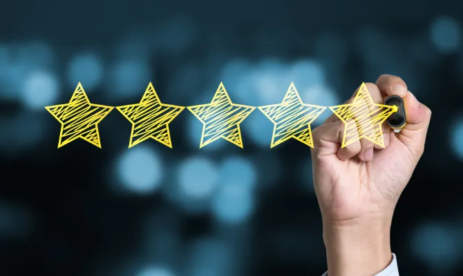 Encourage 5-star reviews & respond to reviews professionally.