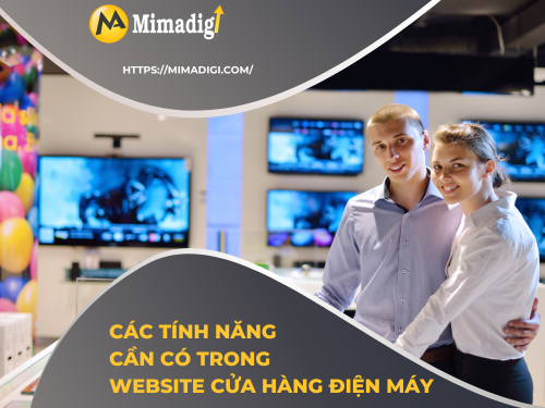 Thiết kế website cửa hàng điện máy tại Bình Dương