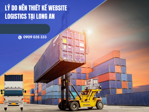 Thiết kế website công ty logistics tại Long An của mimadigi