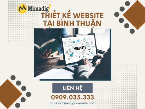 Thiết kế website tại Bình Thuận – Đa lĩnh vực, chuẩn SEO cùng MIMADIGI