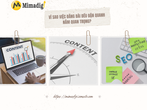 Lên lịch đăng bài định kỳ giúp website phát triển đều của MIMADIGI