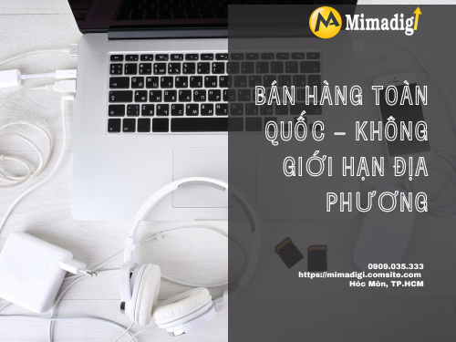 Thiết kế website bán laptop – phụ kiện tại mimadigi