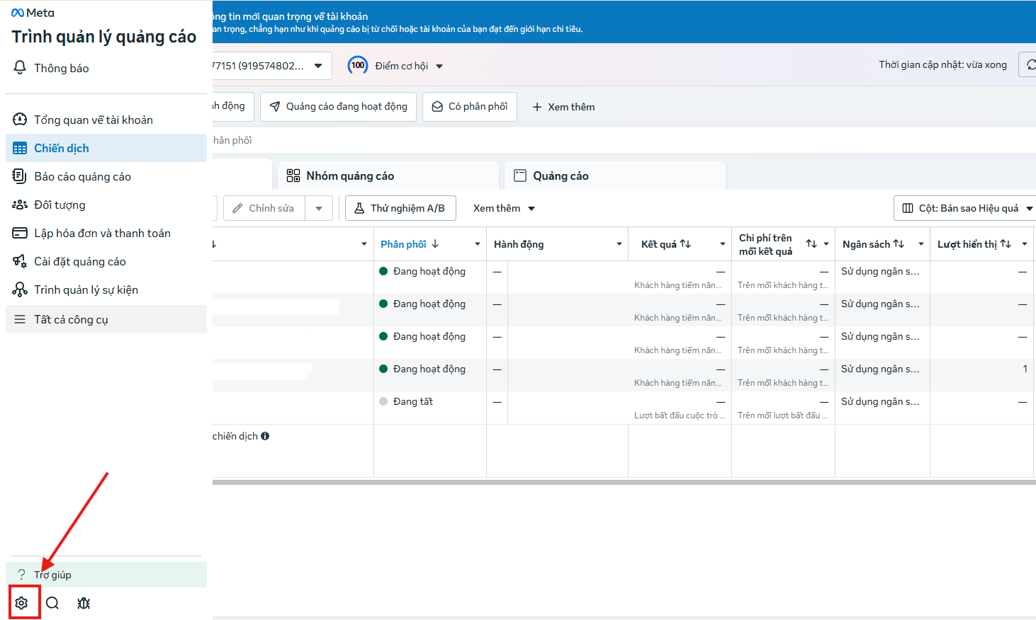 Step 5: Go to Settings