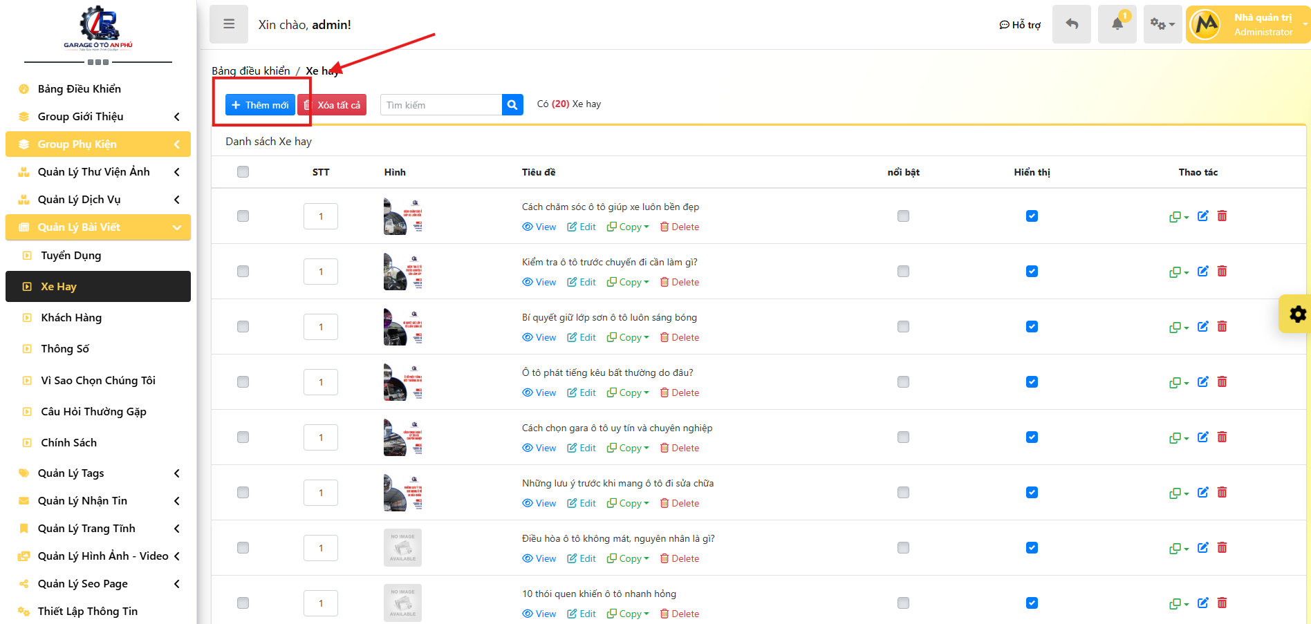 Step 1: Click Add New